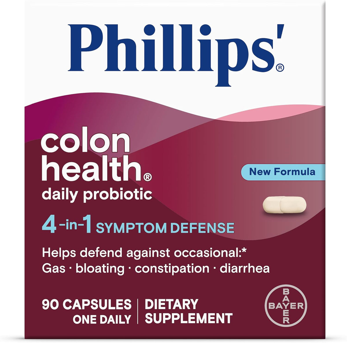Phillips' Colon Health probiotic capsules supplement