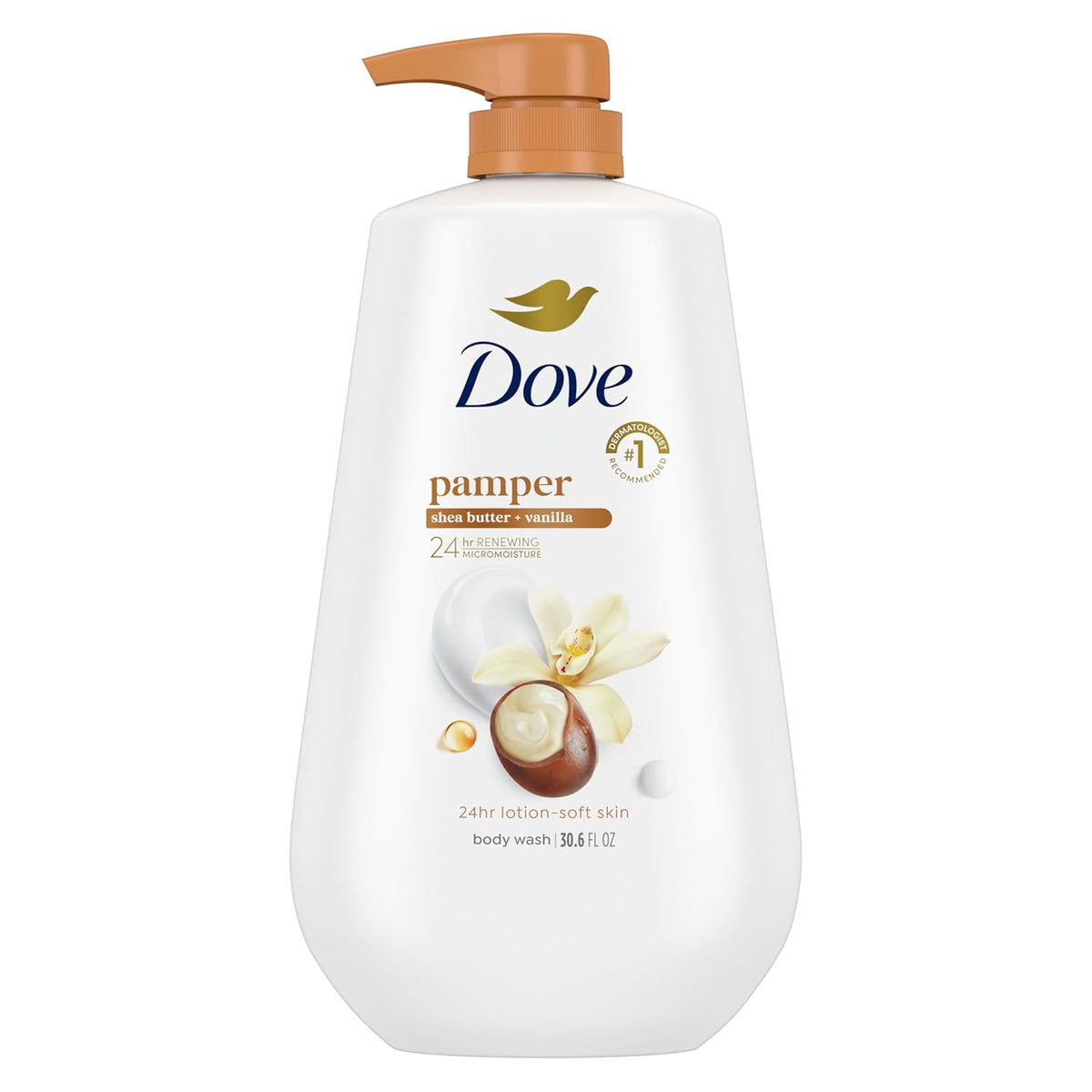 Dove Pamper sulfate free body wash 30.6 oz