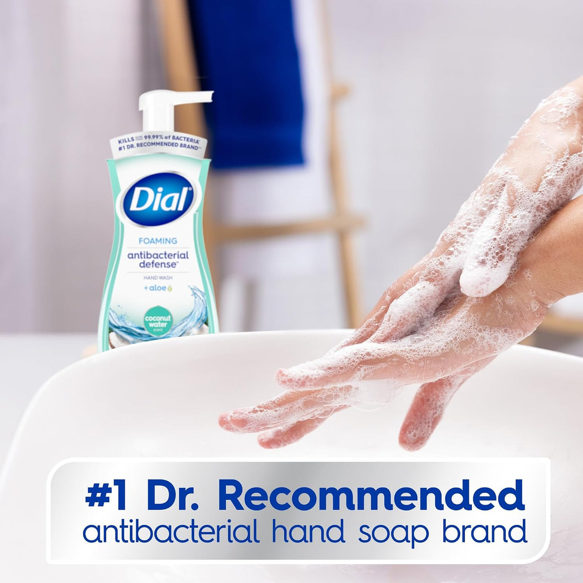 Dial coconut water hand soap pack of six