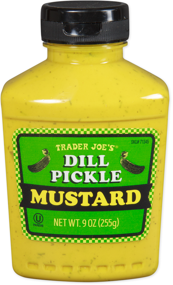 Trader Joe's Dill Pickle Mustard kosher condiment