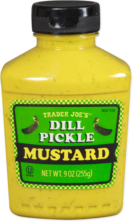 Trader Joe's Dill Pickle Mustard kosher condiment