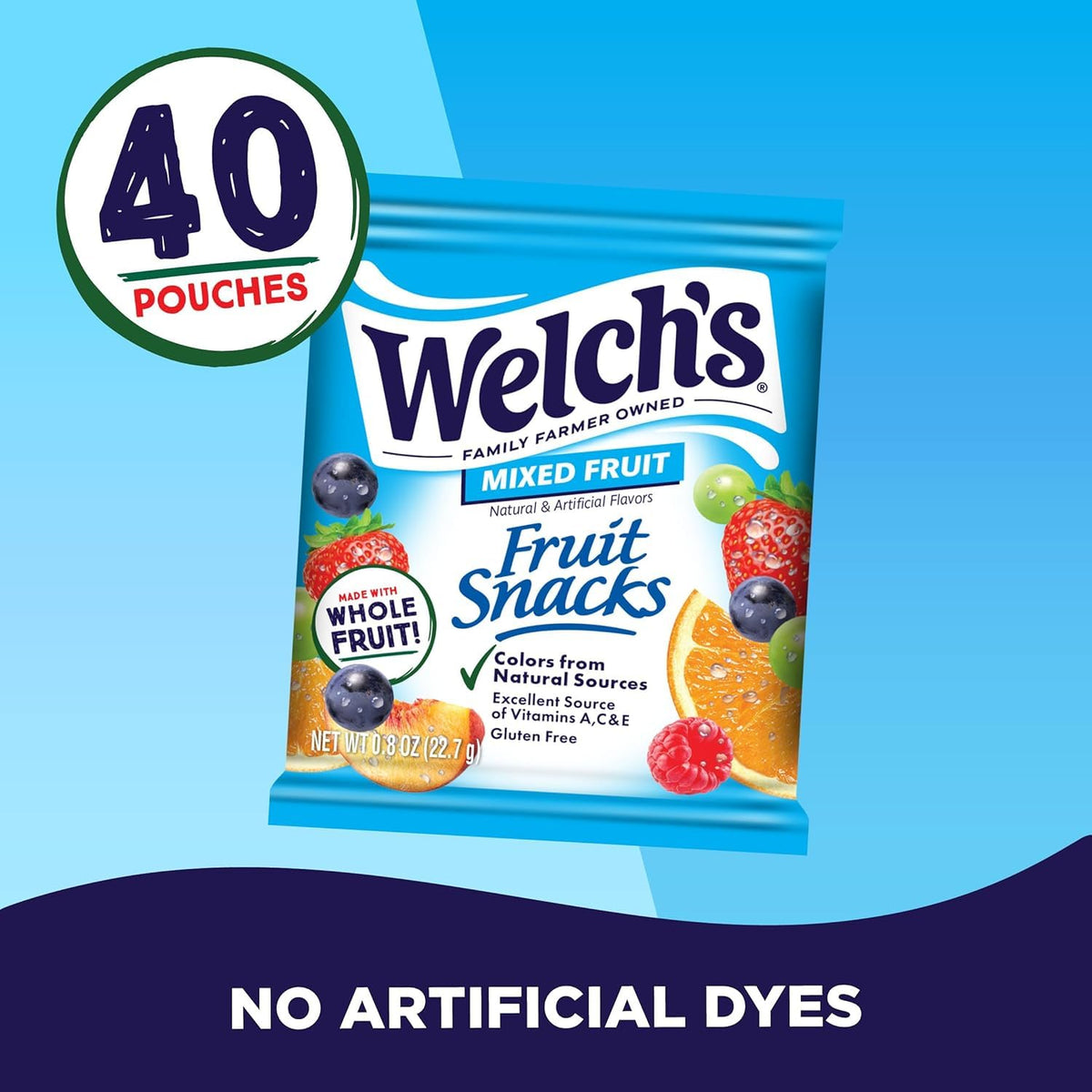 Gluten free Welch's Fruit Snacks family snack box