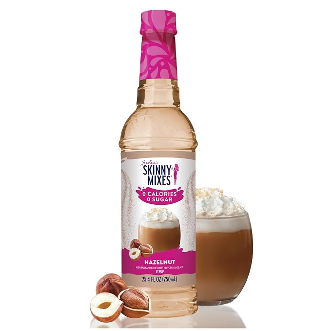Jordan's Skinny Mixes sugar free hazelnut coffee syrup