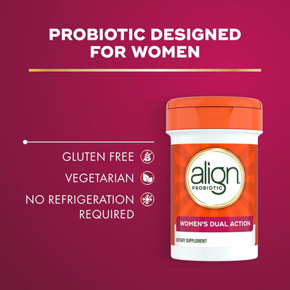 Women’s vaginal probiotic supplement with 42 capsules