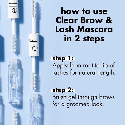 e.l.f. flexible hold clear mascara gel for brows