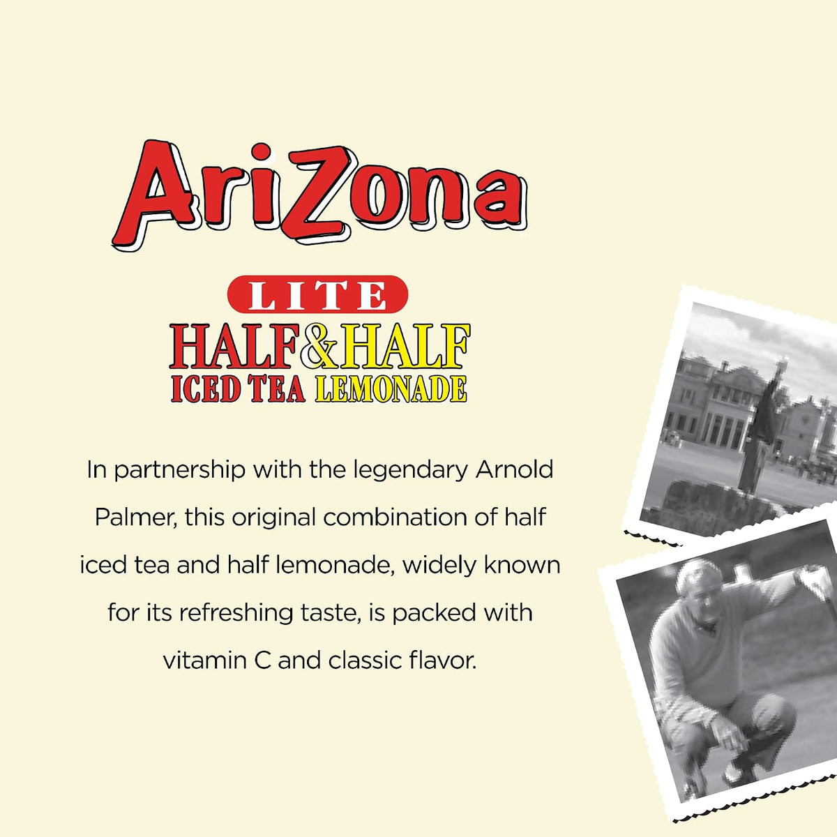 AriZona Arnold Palmer Half and Half refreshing iced tea