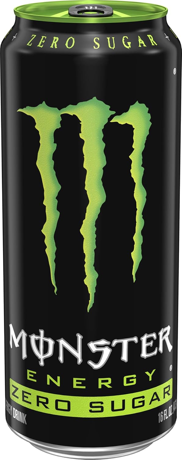 Monster original zero sugar energy drink cans