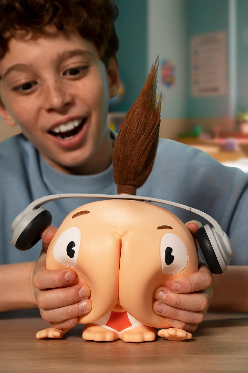 Butt Face character toy for party laughs