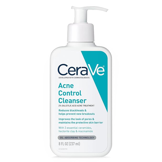 CeraVe Acne Control Cleanser 8 oz face wash