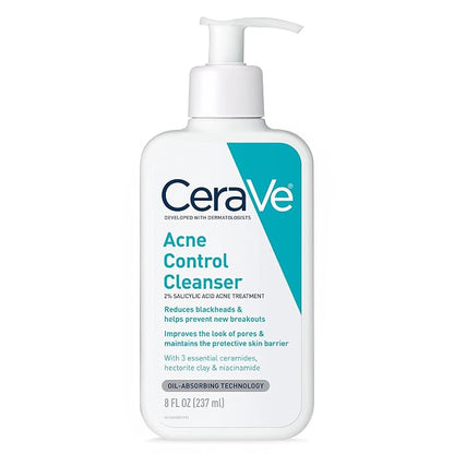 CeraVe Acne Control Cleanser 8 oz face wash