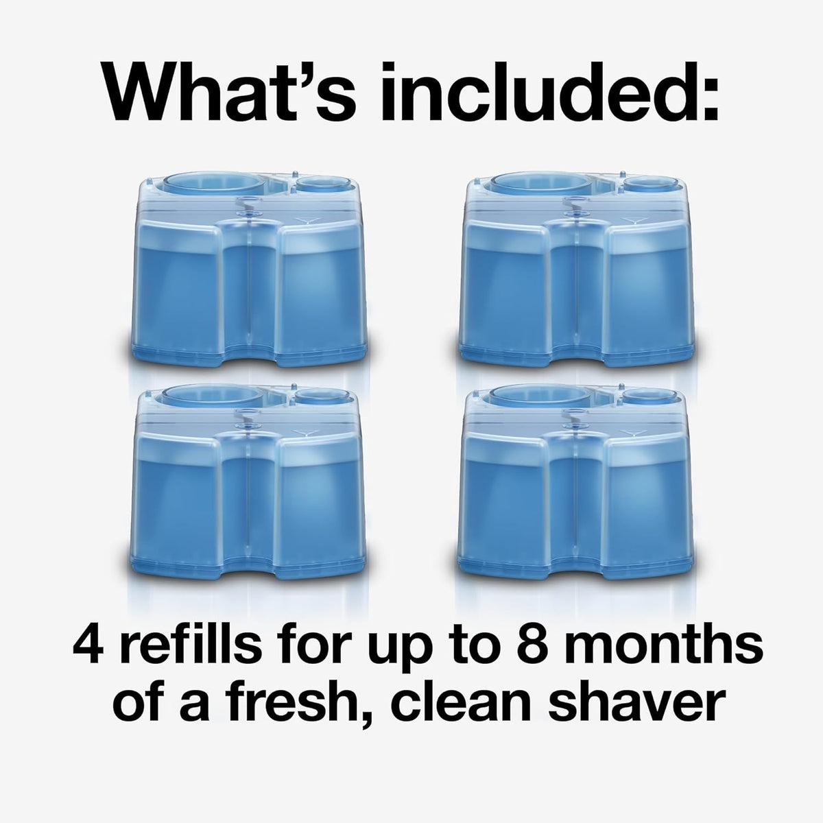 Braun Clean and Renew shaver cleaning solution pack