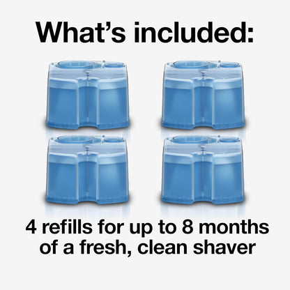 Braun Clean and Renew shaver cleaning solution pack