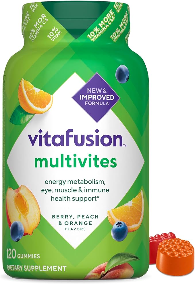 Vitafusion adult multivitamin gummies bottle