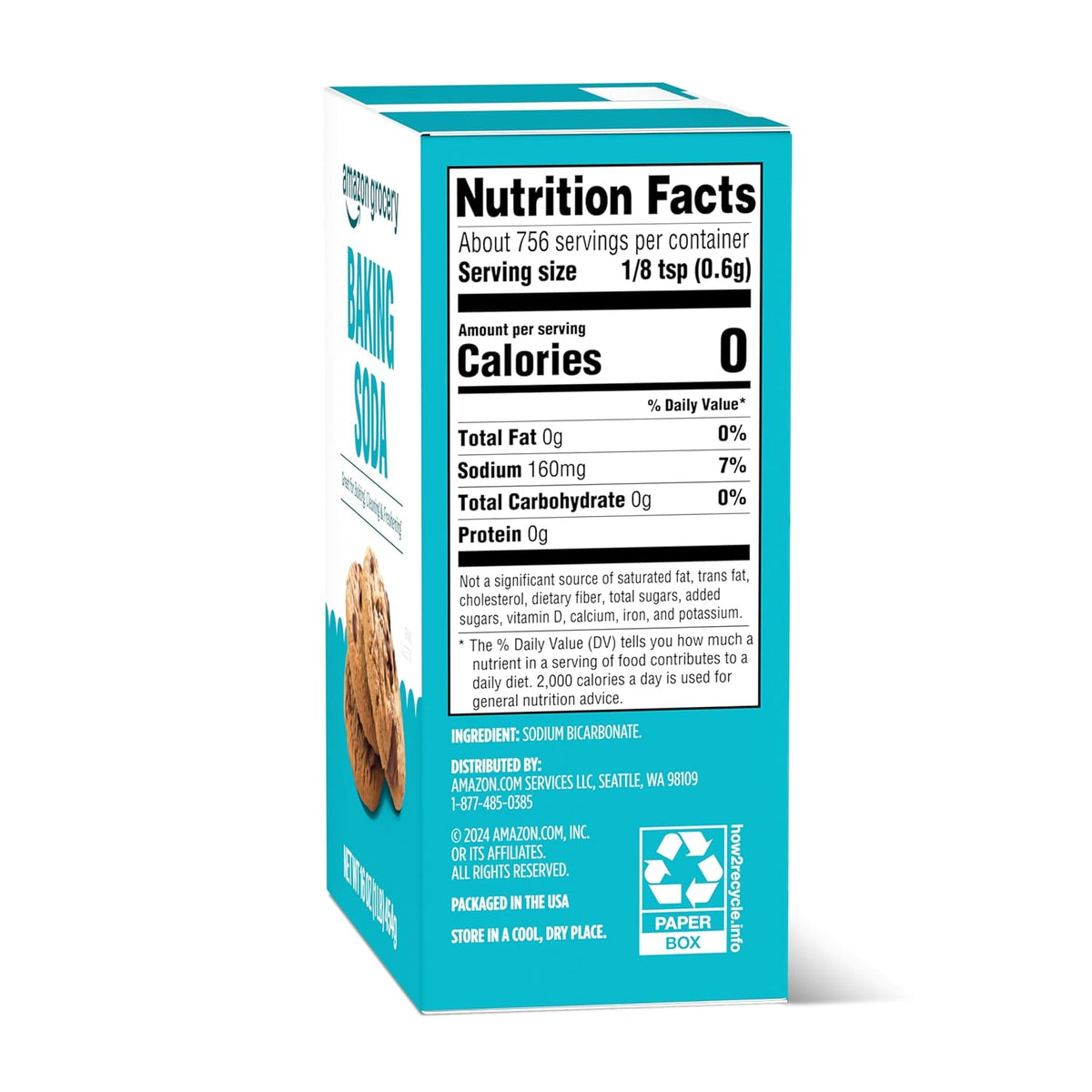 16 ounce baking soda pantry staple package