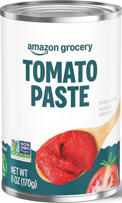 Amazon Grocery tomato paste, 6-ounce can