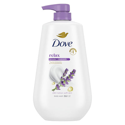 Dove sulfate free lavender chamomile body wash 30.6 oz