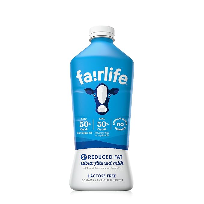 Fairlife 2% reduced fat milk 52 fl oz bottle
