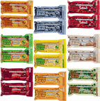 SOS Millennium energy bars in nine assorted flavors