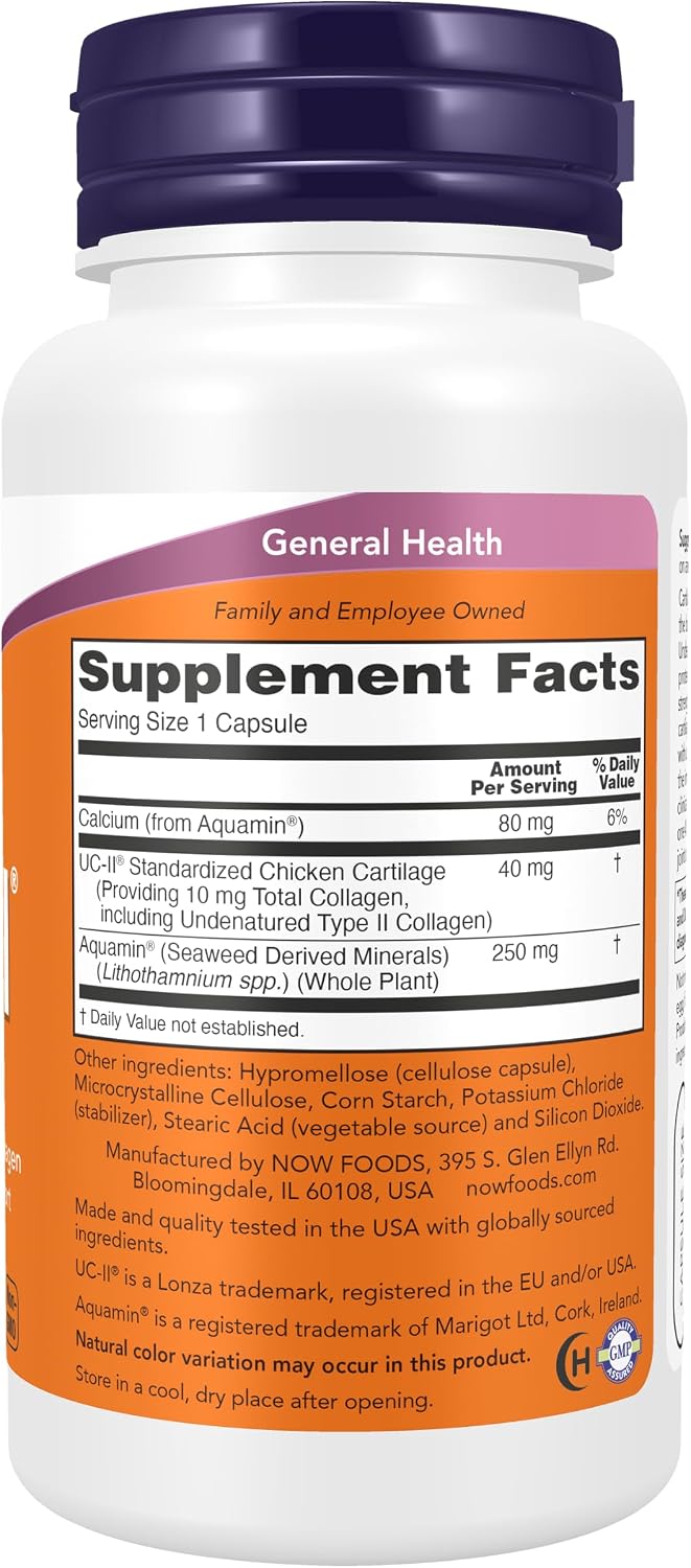 UC-II collagen joint support supplement 120 count