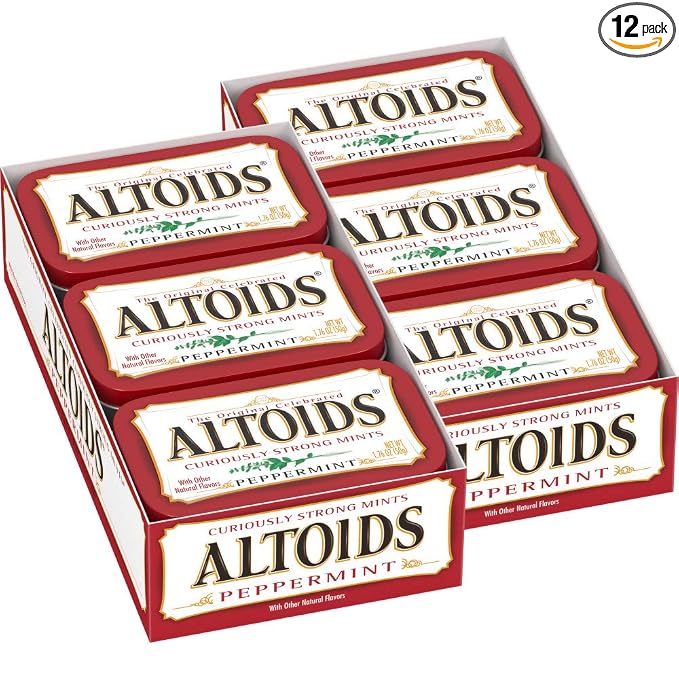 Altoids Classic Peppermint Breath Mints 12 pack