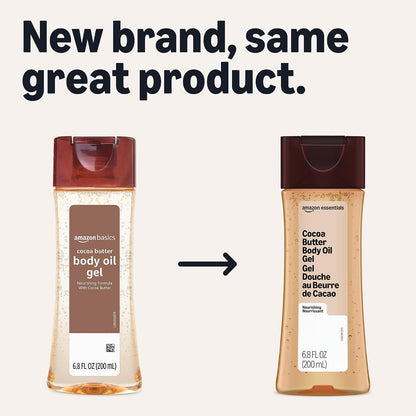 Paraben-free Amazon Essentials body oil gel