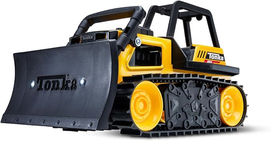 Yellow Tonka toy construction pickup truck for kids