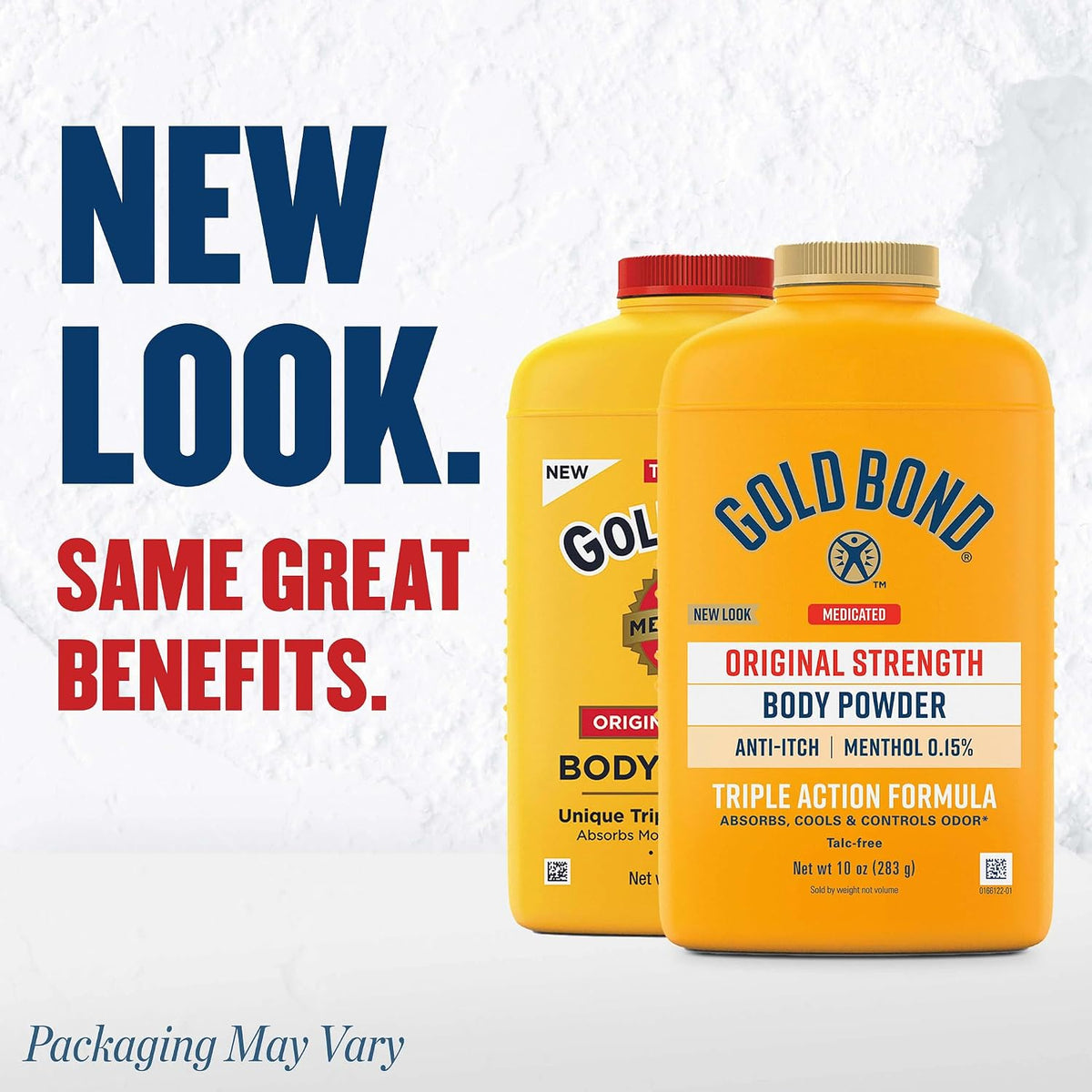 Gold Bond medicated powder for moisture absorption