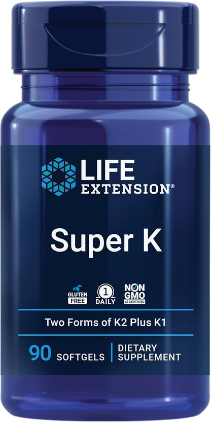 Life Extension Super K K1 and K2 supplement