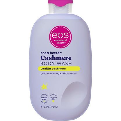 eos Vanilla Cashmere body wash 16 fl oz bottle