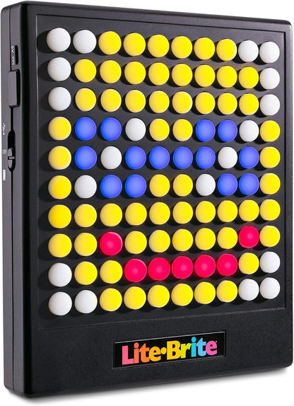 Light-up sensory learning toy with colorful buttons