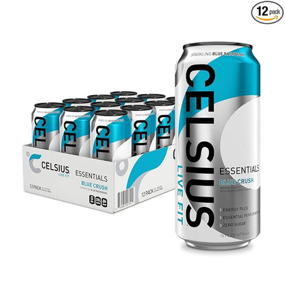 CELSIUS Essentials Sparkling Blue Crush 12 pack