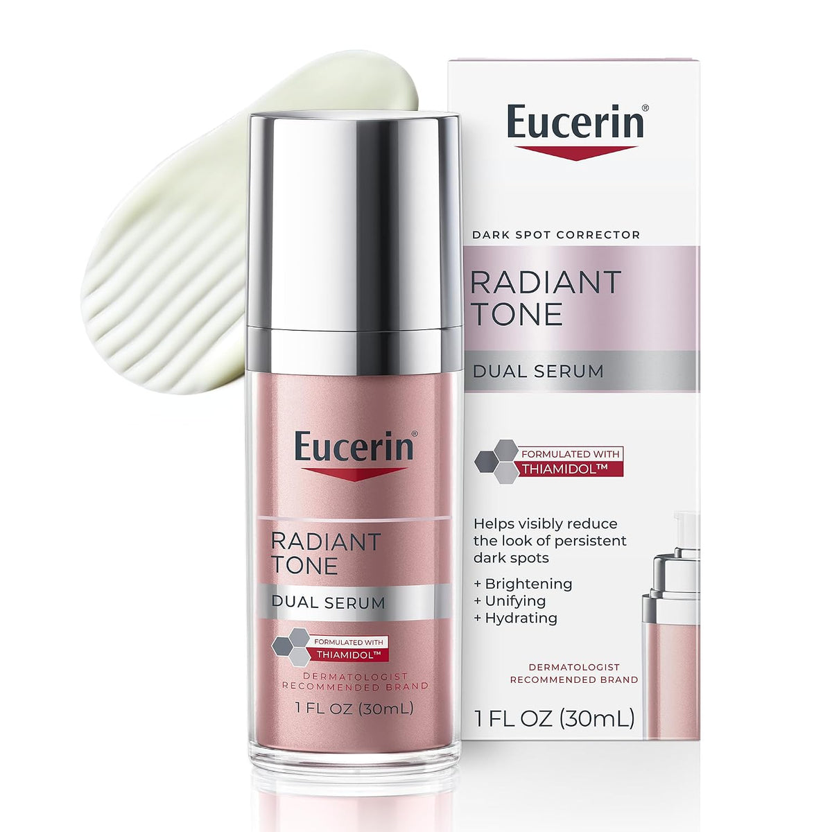 Eucerin dark spot serum with Thiamidol and hyaluronic acid
