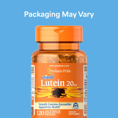 Lutigold Lutein carotenoid 20mg eye health supplement