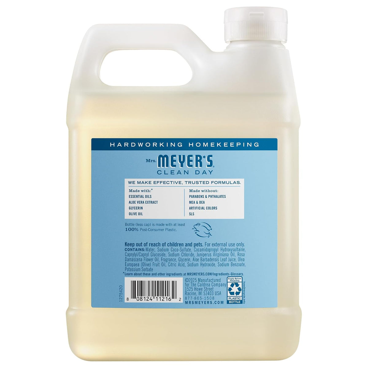 Mrs. Meyer's Clean Day liquid hand soap refill