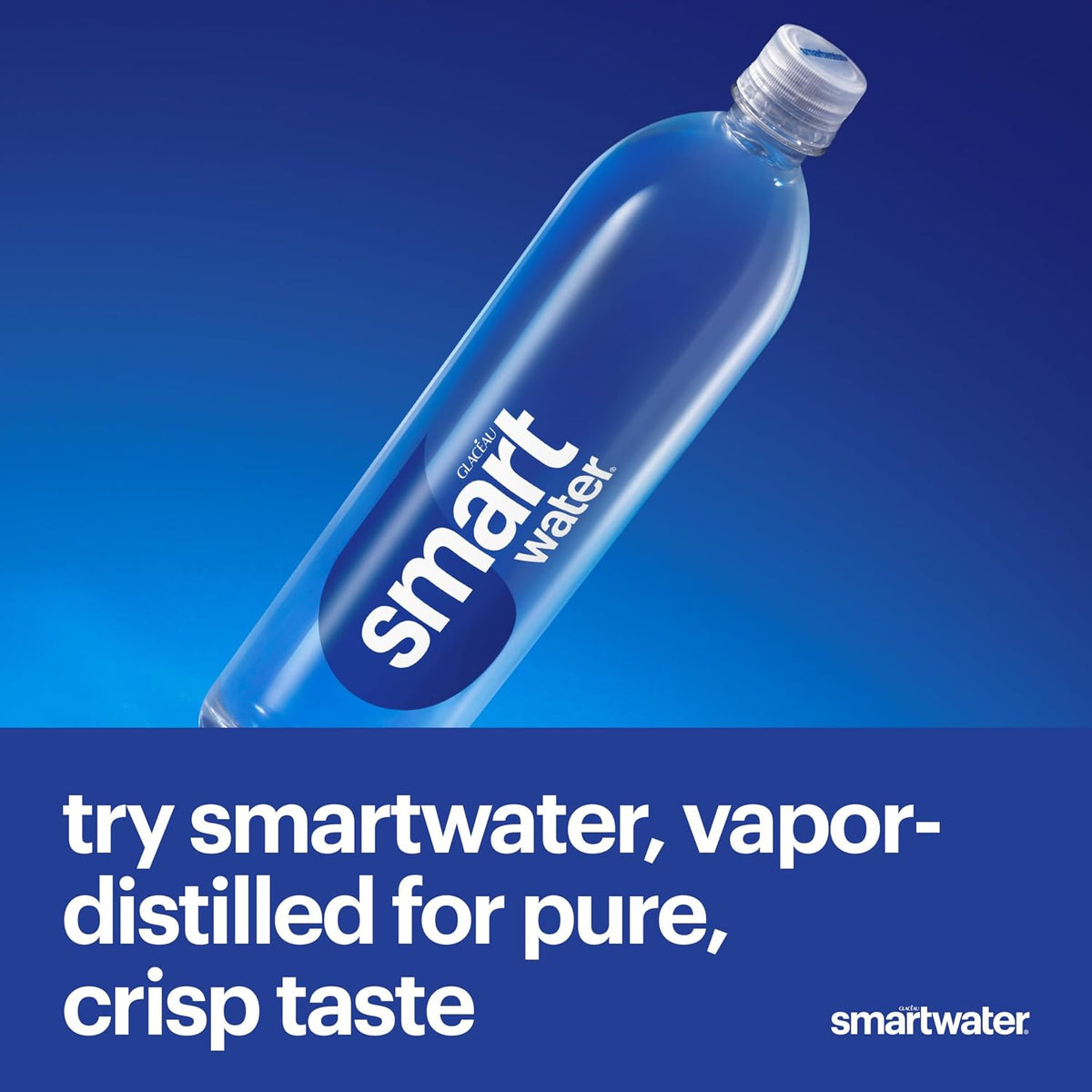 smartwater vapor-distilled alkaline still water