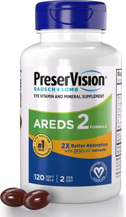PreserVision AREDS 2 OCUSorb Formula eye vitamin supplement