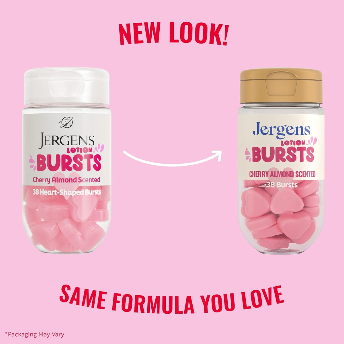 Jergens squishy moisturizer bursts for body hydration