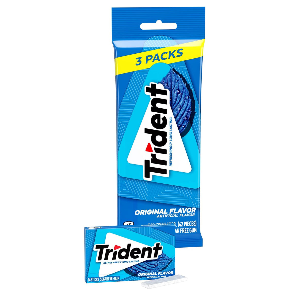 Trident Original peppermint and cinnamon flavor gum