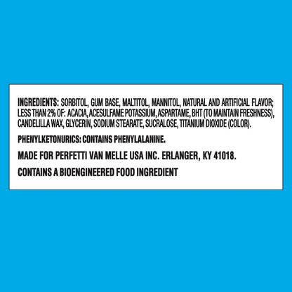 Trident White sugar-free gum with refreshing peppermint flavor