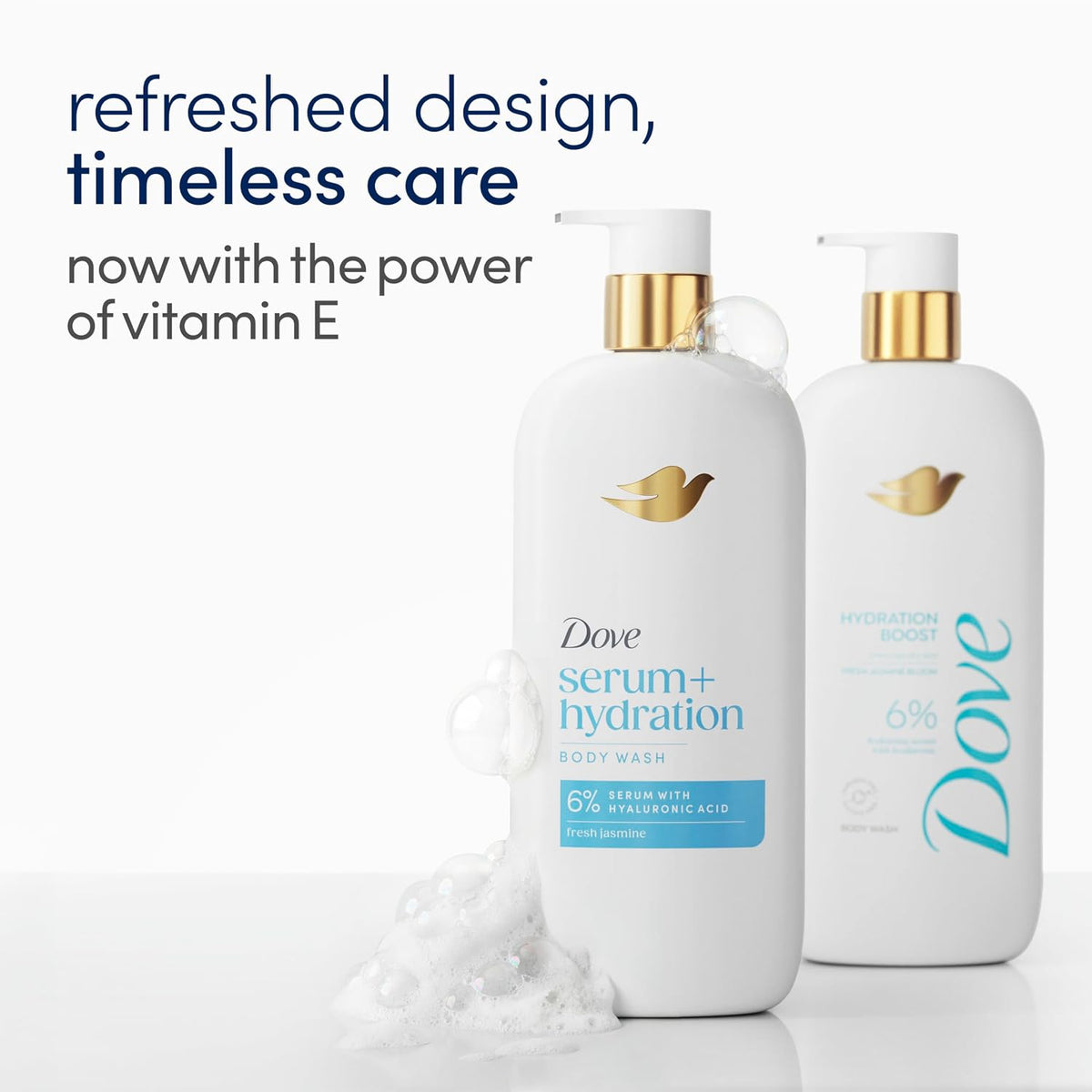 Dove hydrating serum body wash for dry skin