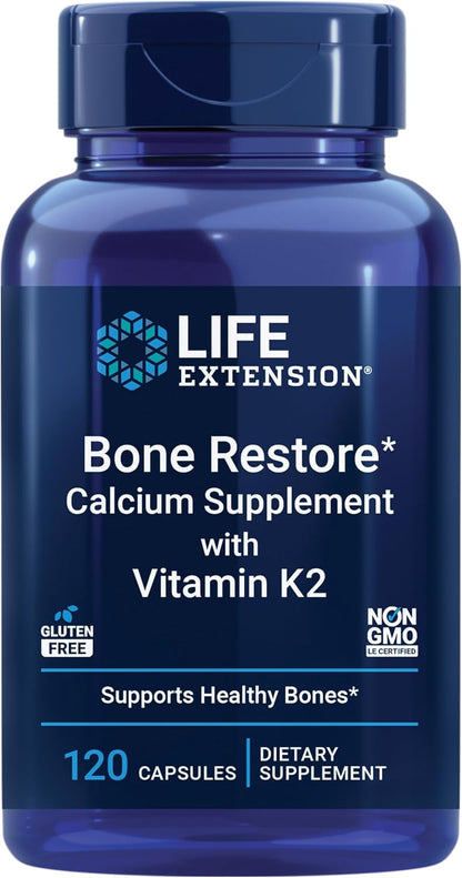 Life Extension calcium and vitamin K2 supplement