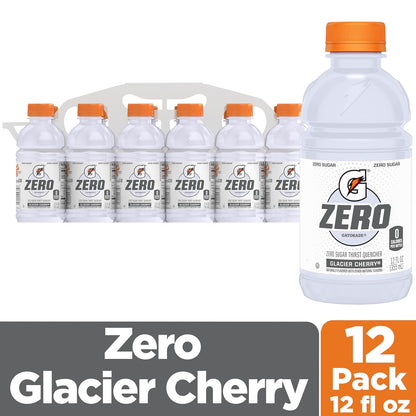 12-pack of Glacier Cherry Gatorade Zero bottles