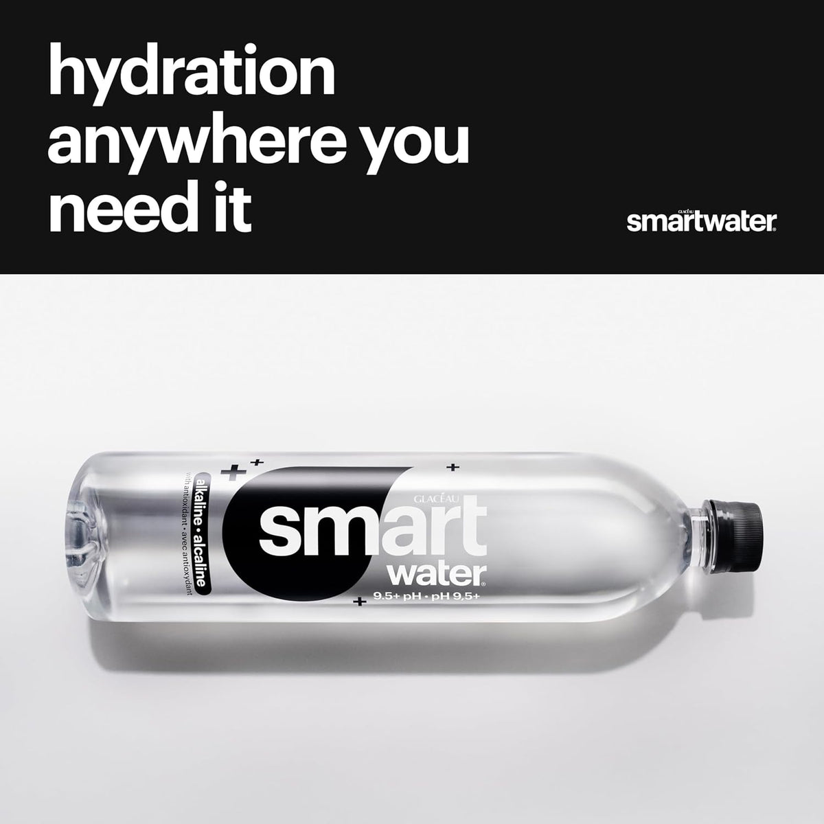 smartwater alkaline antioxidant bottled water pack