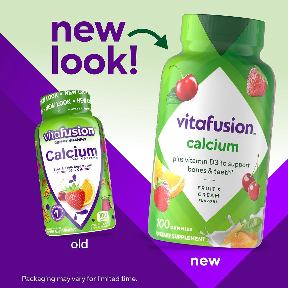 Calcium gummies supplement with vitamin D3