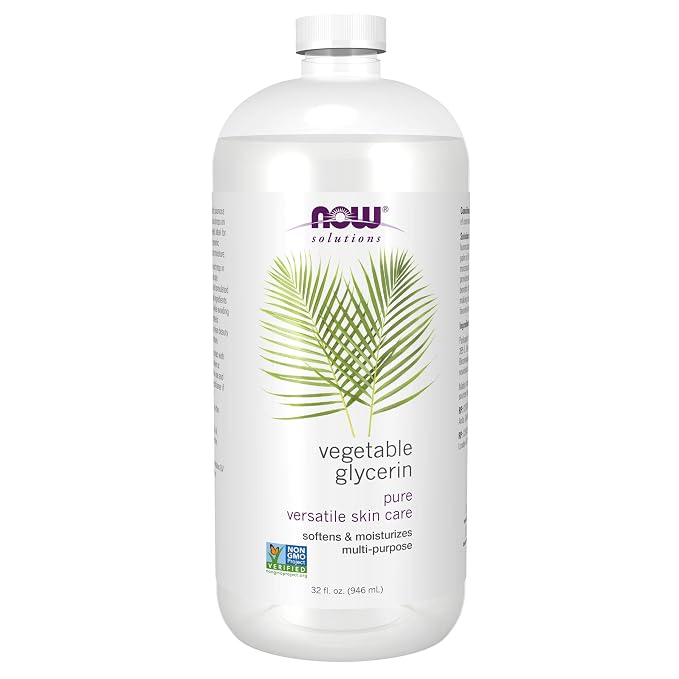 NOW Solutions vegetable glycerin 32 fl. oz skin care