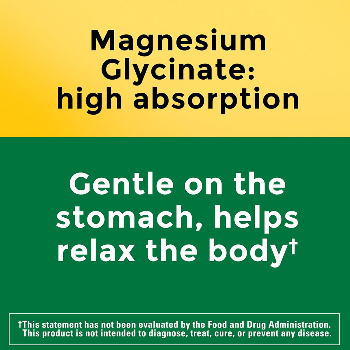 Nature Made high absorption magnesium gummies product packaging
