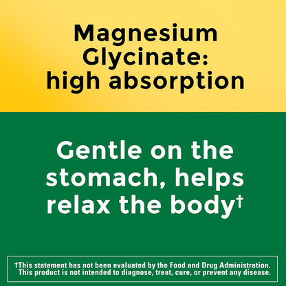 Nature Made high absorption magnesium gummies product packaging