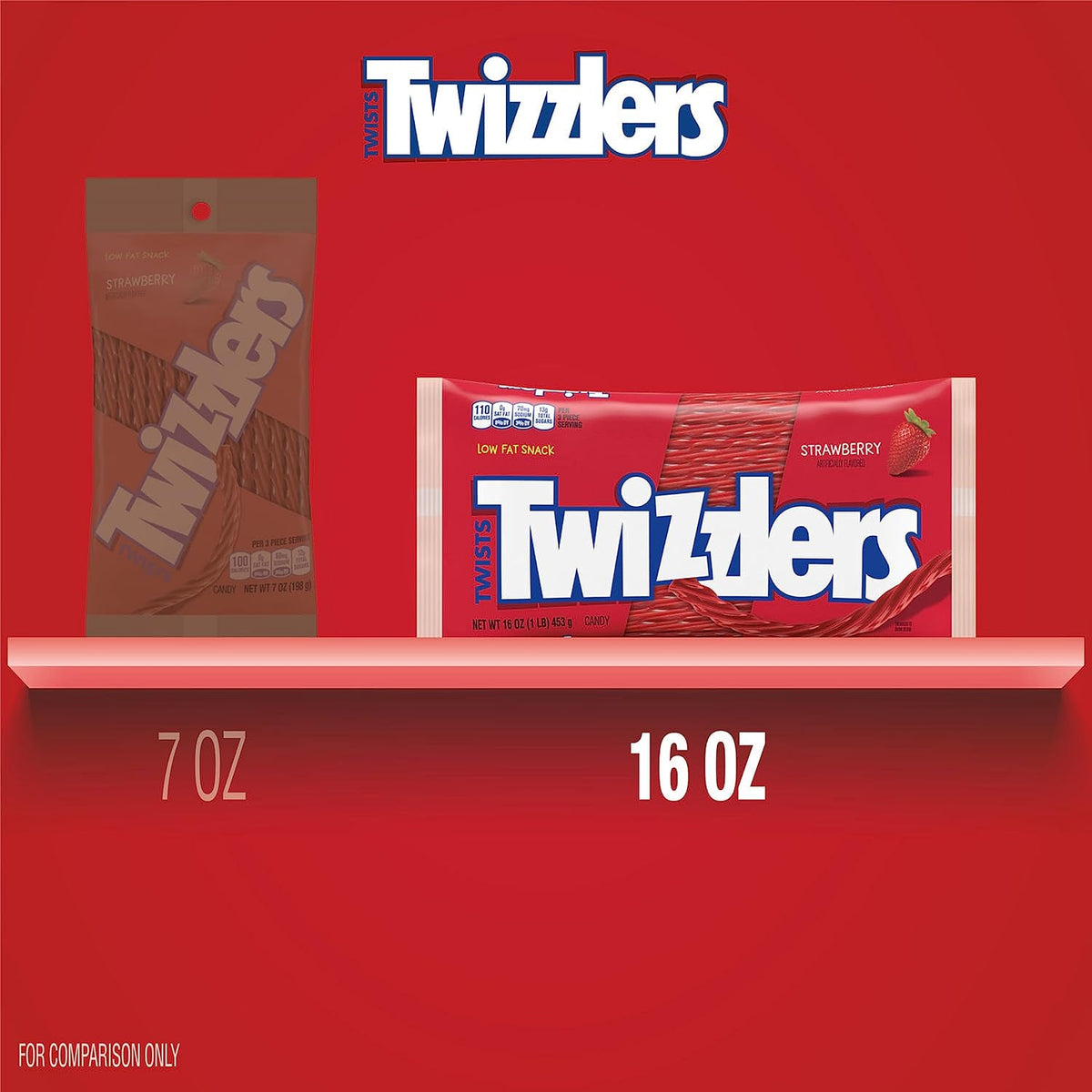 TWIZZLERS Twists party snack candy bag