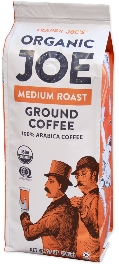 Trader Joe's Organic Joe medium roast ground coffee