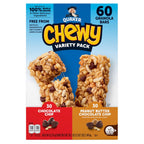 Quaker Chewy granola bars variety pack 60 count box